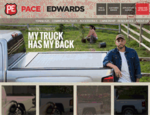 Tablet Screenshot of pace-edwards.com